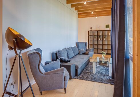 Blick in ein Apartment