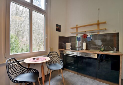 Ferienwohnung Findling (Küche)