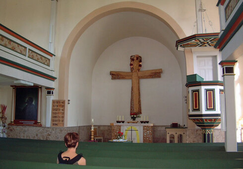 Blick zum Altar