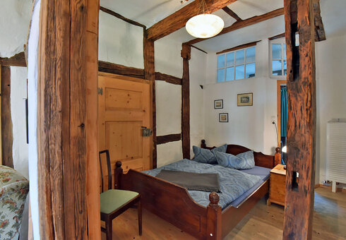 Blick in ein Gästezimmer
