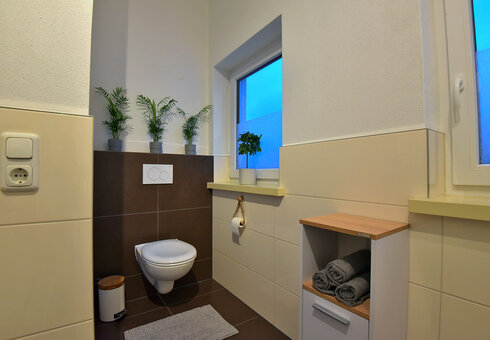 Bad mit Dusche / WC