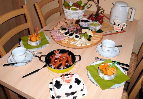 Frühstück (auf Wunsch zubuchbar)