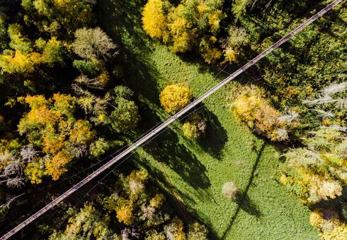 Hängeseilbrücke Hohe Schrecke