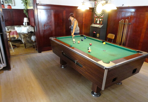Billard spielen