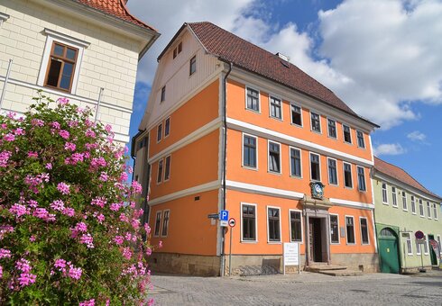 Haus Zum weißen Schwan in Sondershausen
