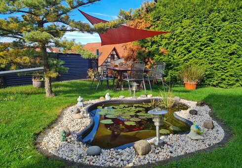 Sitzecke im Garten
