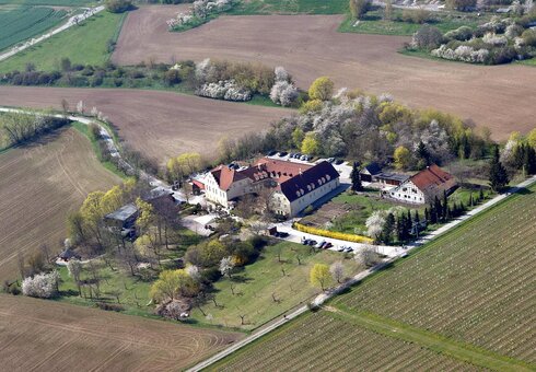 Luftbild vom Hotel Dorotheenhof