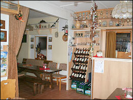 Blick in die Gaststube