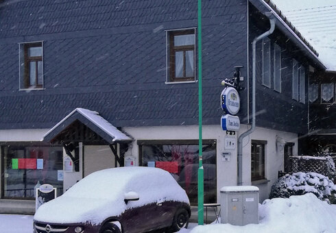 Pension im Winter