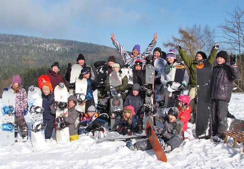 Ferienlager im Winter