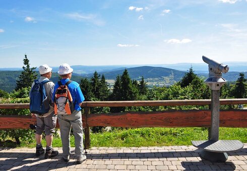 Ausblick vom Inselsberg