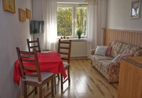 Blick in die Ferienwohnung