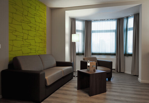 Blick in ein Appartement
