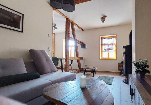 Ferienwohnung Fuchsbau (Wohnbereich)