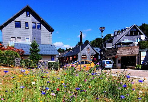 Gästehaus Sonnenblick im Sommer