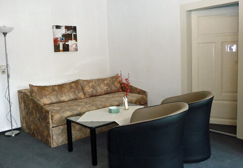 Blick in das Appartement