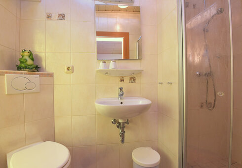 Bad mit Dusche / WC