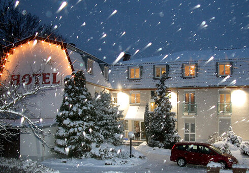 Hotel Müller, Saalfeld - Winteransicht
