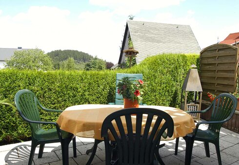 Terrasse am Aufenthaltsraum