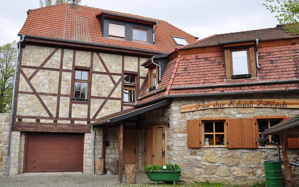 Pension-Zum-alten-Kuhstall-Apolda-Zottelstedt-Panorama