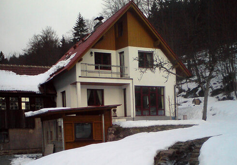 Ferienwohnung Zschenker, Winteransicht