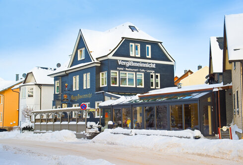 Hotel Haus Vergissmeinnicht im Winter
