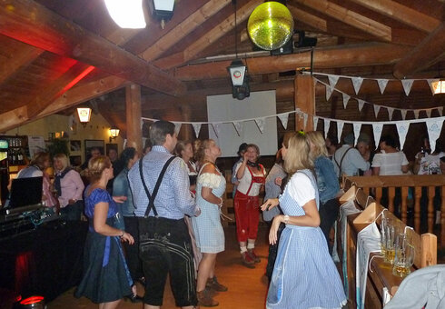Feiern in der Thüringer Hütte