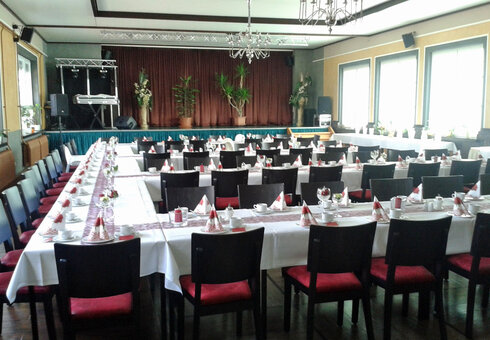 Blick in den Festsaal