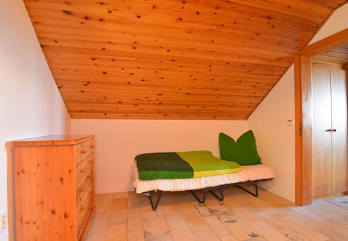 Aufbettung im Schlafzimmer