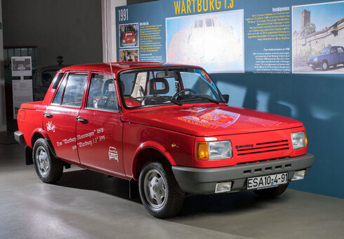Mit dem Wartburg um die Wartburg