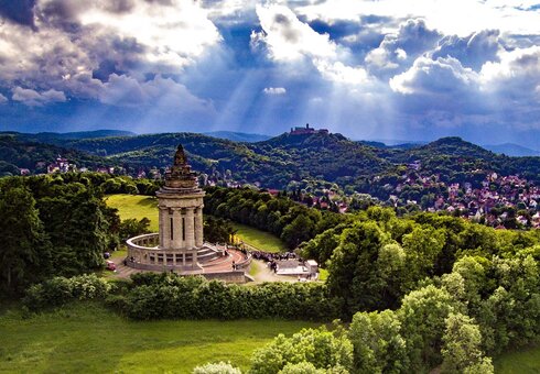 Das Burschenschaftsdenkmal bei Eisenach