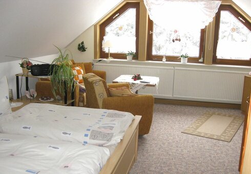 Blick in das Ferienhaus