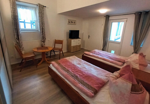 Blick in ein Appartement
