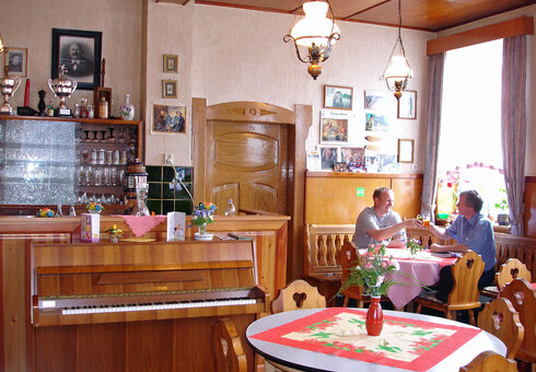 Blick ins Gasthaus