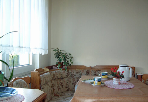 Blick in das Ferienhaus