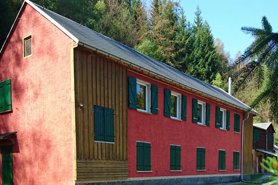 Selbstversorgerhaus-Schwarzatal-Unterweissbach-Panorama