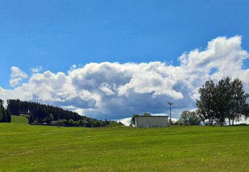 Blick in die Landschaft