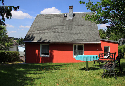 Sitzecke im Garten