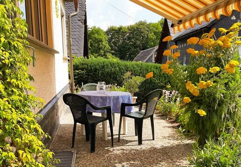 Auf der Terrasse