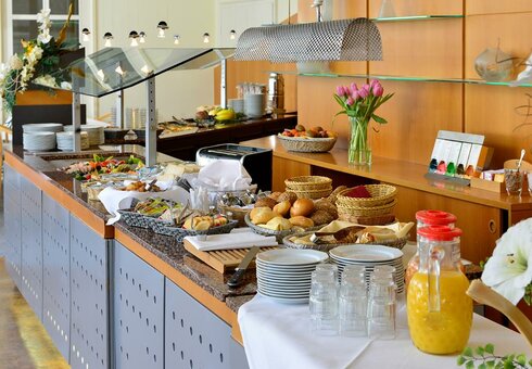 leckeres Frühstücksbuffet
