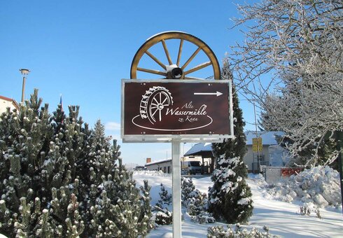 Agrofarm im Winter