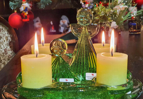 Adventsklassiker Engel Kranz