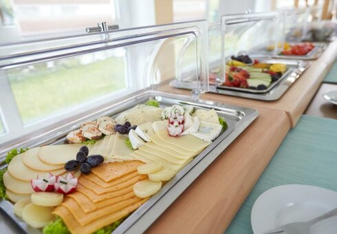 leckeres Frühstücksbuffet
