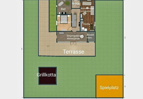 Grundriss Erdgeschoss
