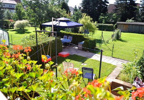 Blick in den Garten
