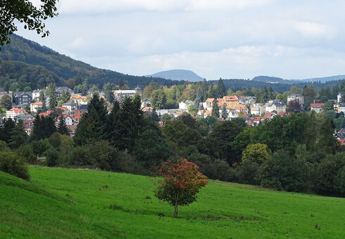Blick auf Friedrichroda