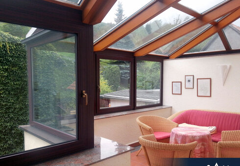 Blick in den Wintergarten