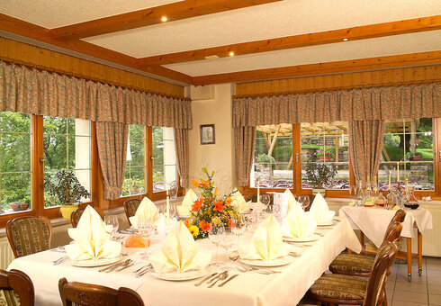 Blick in das gemütliche Restaurant