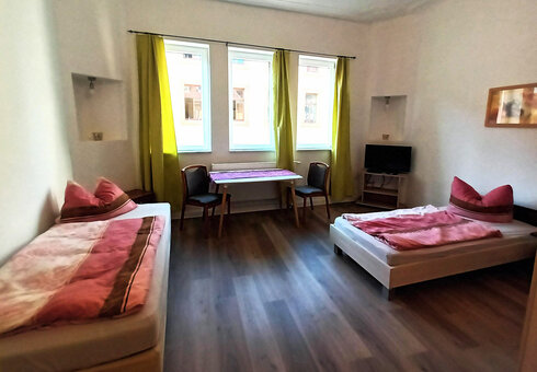 Blick in ein Appartement