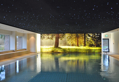Wellnessbereich mit Pool